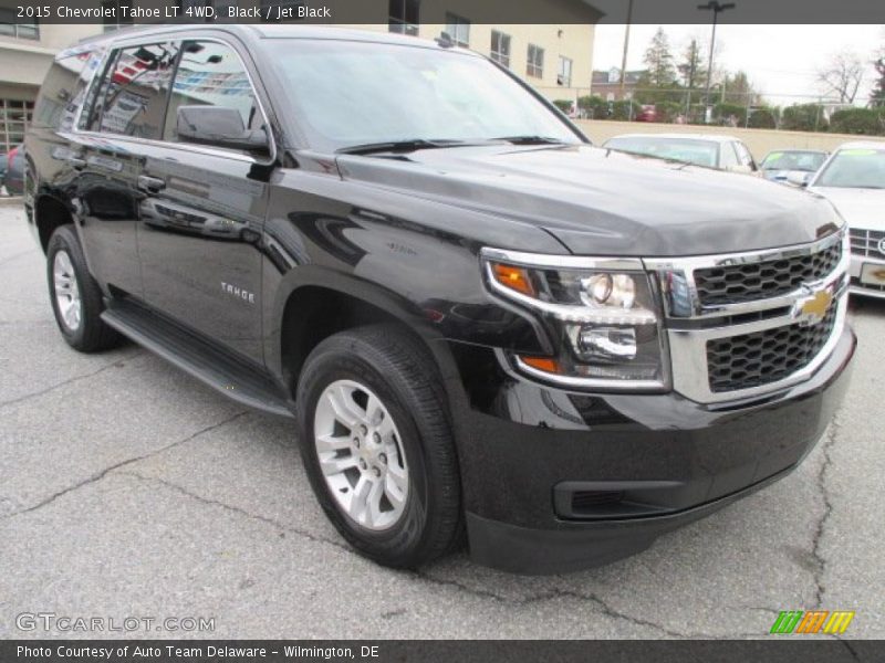 Black / Jet Black 2015 Chevrolet Tahoe LT 4WD