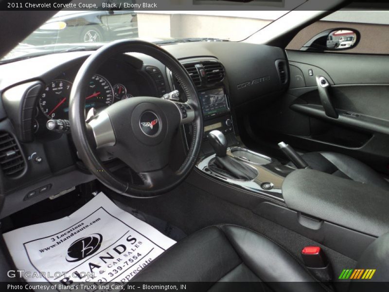 Black / Ebony Black 2011 Chevrolet Corvette Coupe