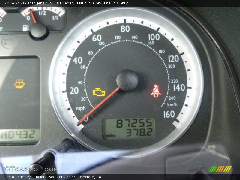 Platinum Grey Metallic / Grey 2004 Volkswagen Jetta GLS 1.8T Sedan