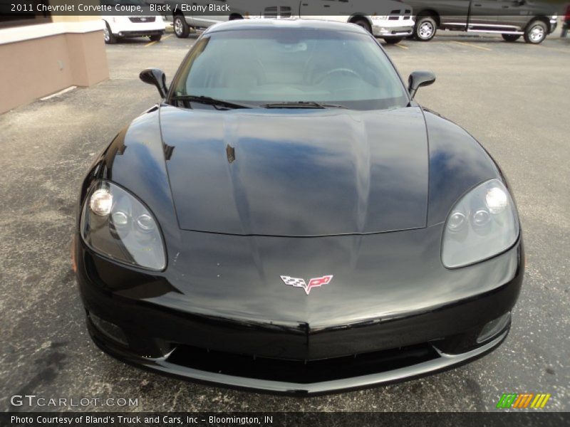 Black / Ebony Black 2011 Chevrolet Corvette Coupe