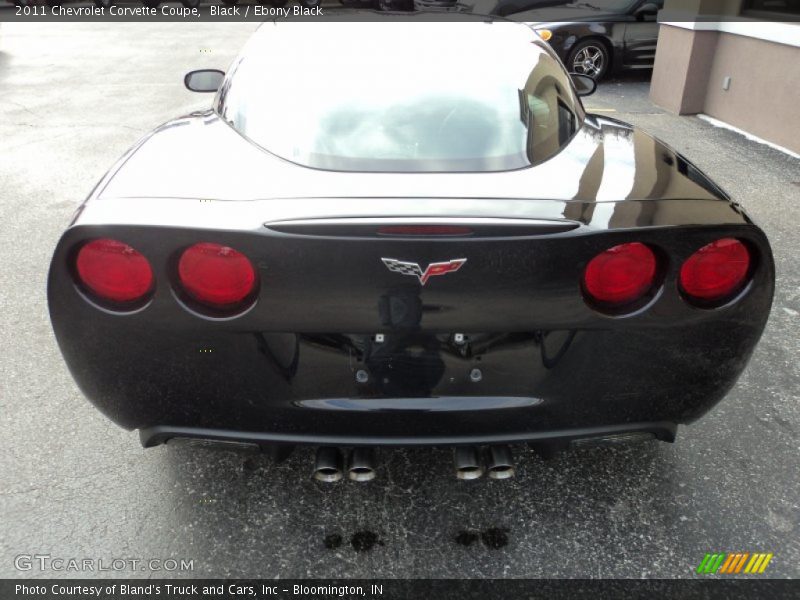 Black / Ebony Black 2011 Chevrolet Corvette Coupe