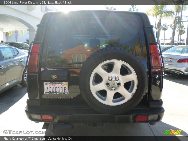 Java Black / Black 2004 Land Rover Discovery SE