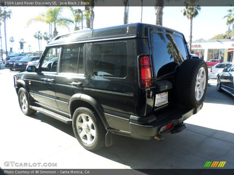 Java Black / Black 2004 Land Rover Discovery SE
