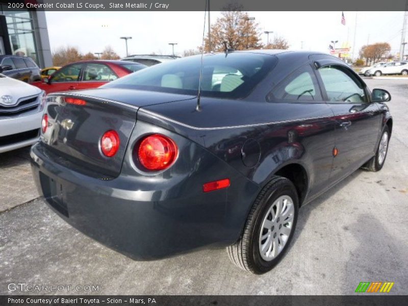 Slate Metallic / Gray 2009 Chevrolet Cobalt LS Coupe