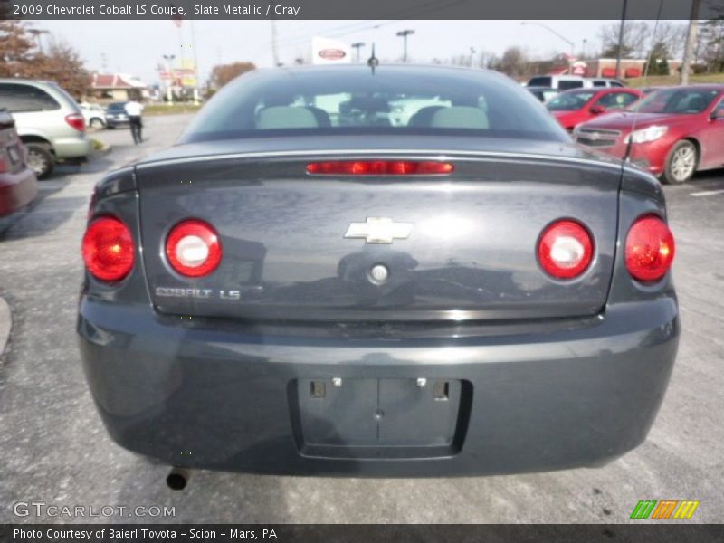Slate Metallic / Gray 2009 Chevrolet Cobalt LS Coupe