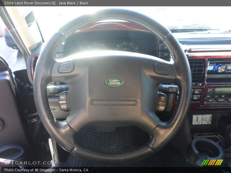 Java Black / Black 2004 Land Rover Discovery SE