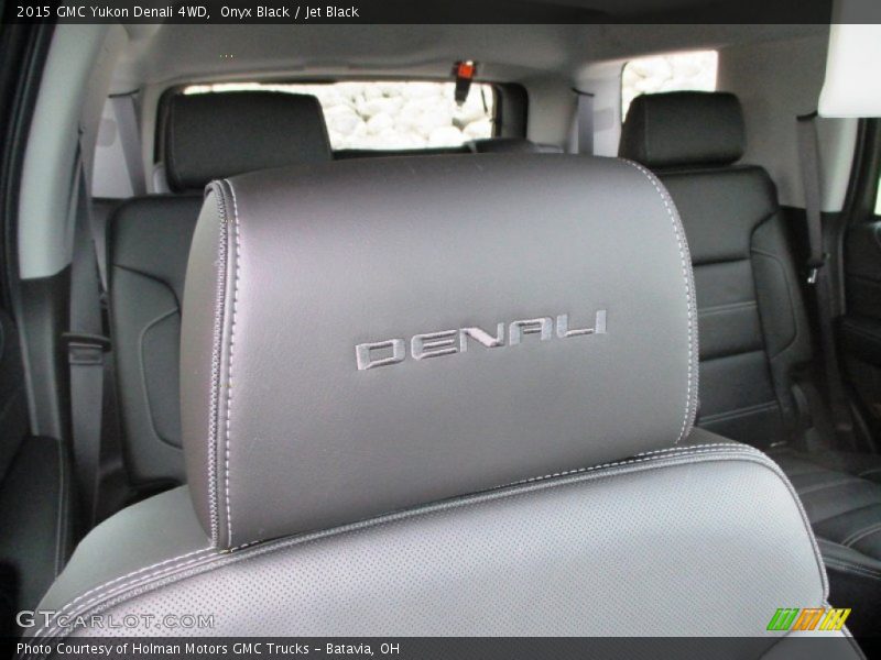 Onyx Black / Jet Black 2015 GMC Yukon Denali 4WD
