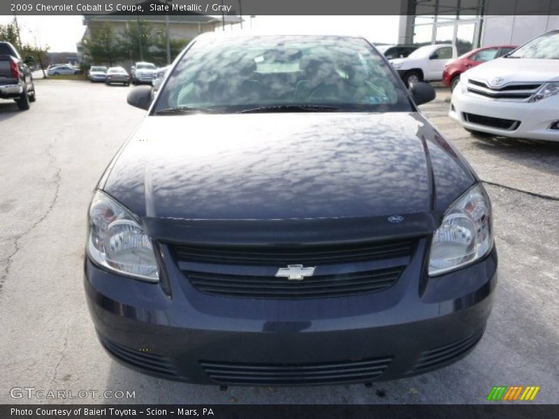 Slate Metallic / Gray 2009 Chevrolet Cobalt LS Coupe