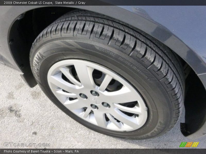 Slate Metallic / Gray 2009 Chevrolet Cobalt LS Coupe