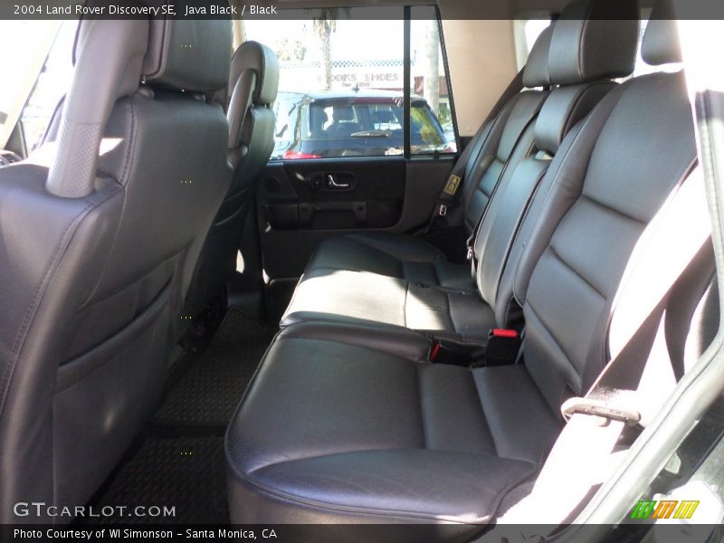 Java Black / Black 2004 Land Rover Discovery SE