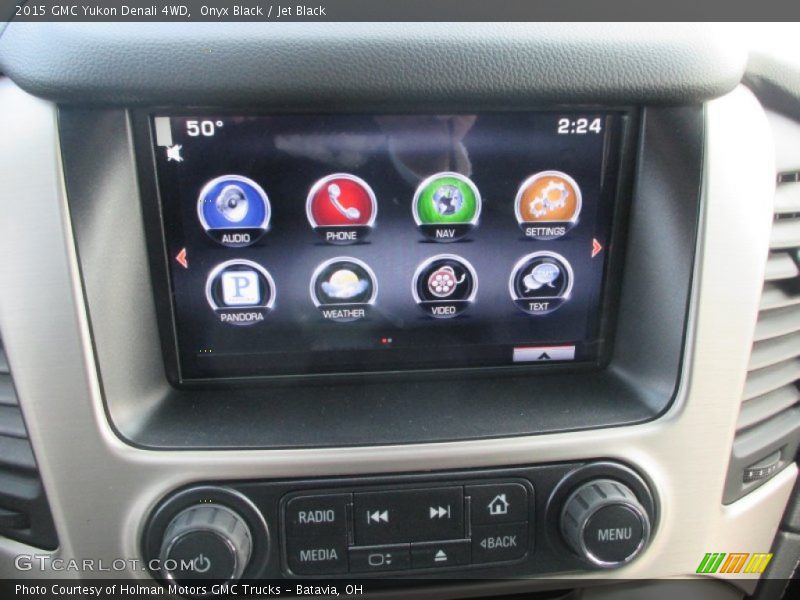 Onyx Black / Jet Black 2015 GMC Yukon Denali 4WD
