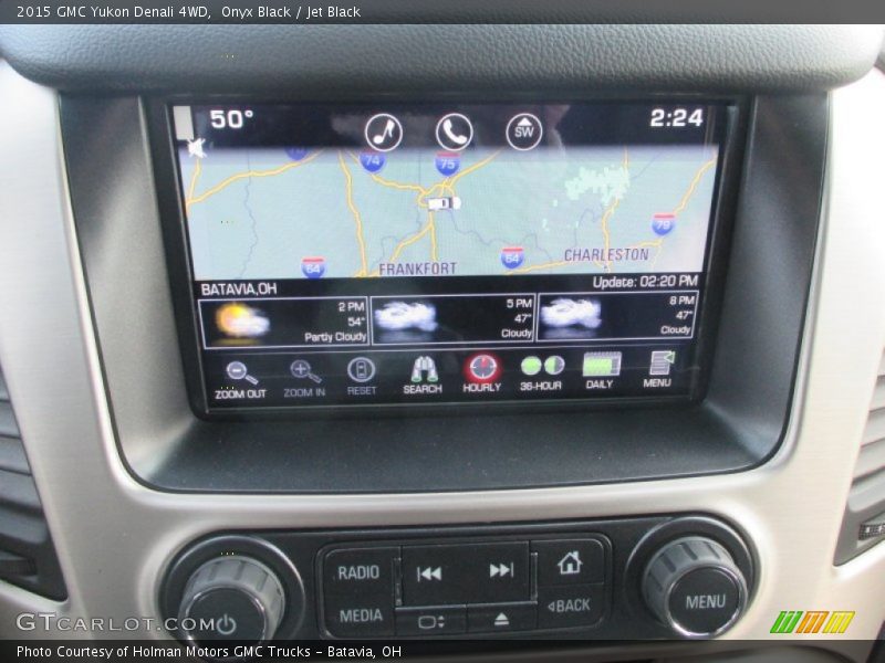 Onyx Black / Jet Black 2015 GMC Yukon Denali 4WD