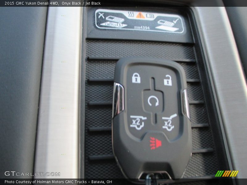 Onyx Black / Jet Black 2015 GMC Yukon Denali 4WD