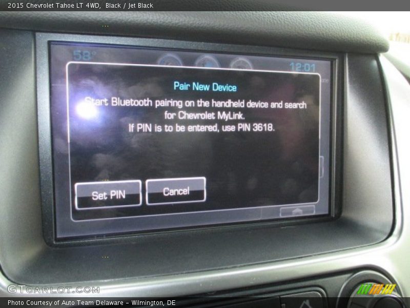 Black / Jet Black 2015 Chevrolet Tahoe LT 4WD