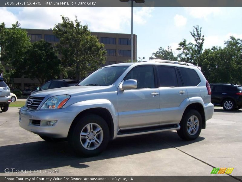 Titanium Metallic / Dark Gray 2006 Lexus GX 470