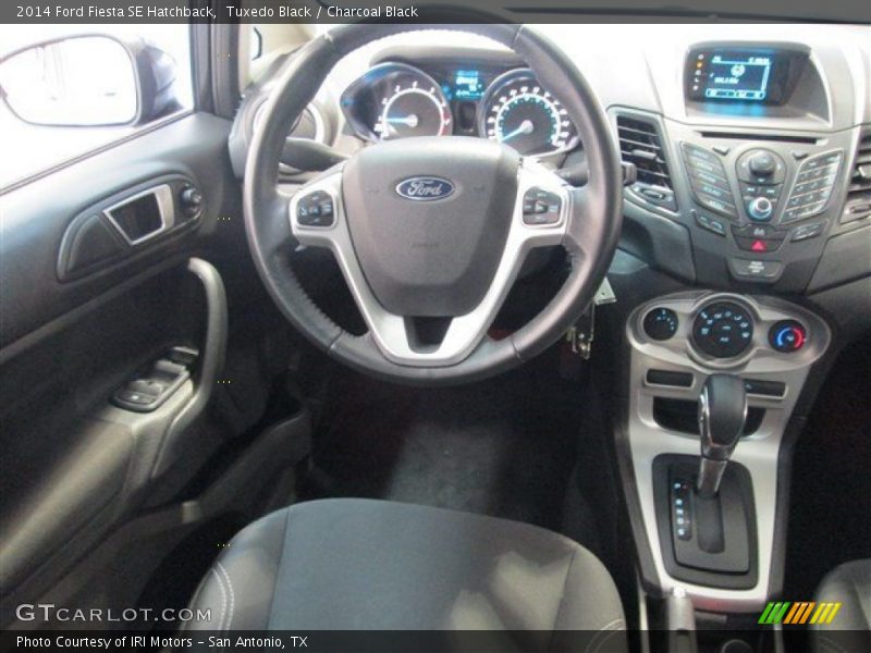Tuxedo Black / Charcoal Black 2014 Ford Fiesta SE Hatchback