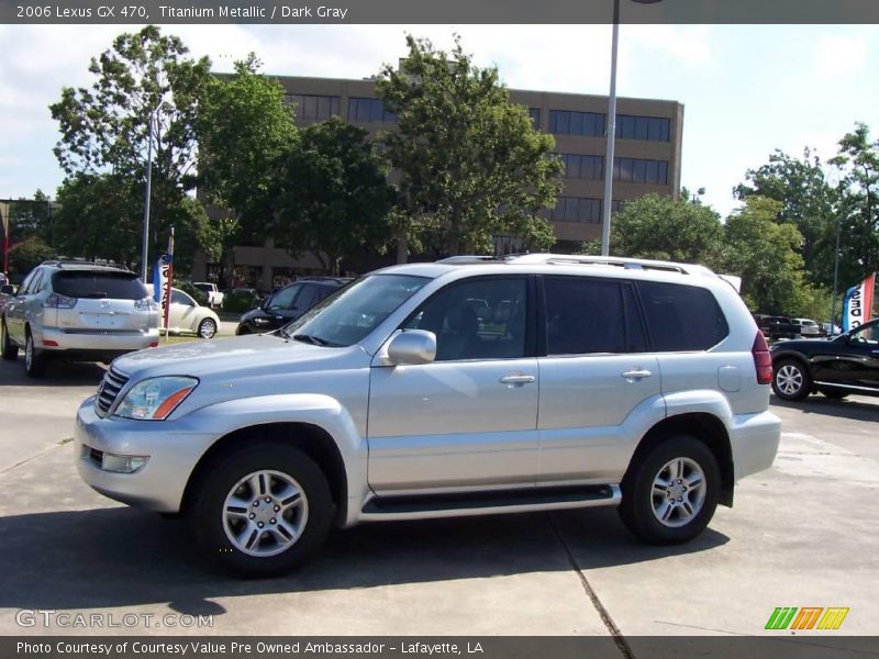 Titanium Metallic / Dark Gray 2006 Lexus GX 470
