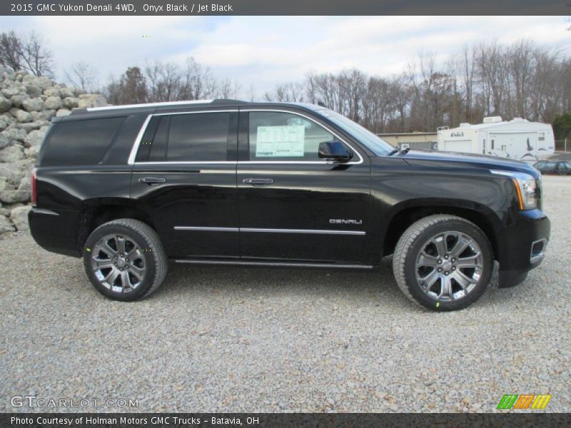 Onyx Black / Jet Black 2015 GMC Yukon Denali 4WD