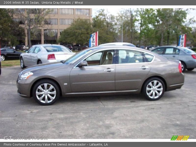 Umbria Gray Metallic / Wheat 2006 Infiniti M 35 Sedan
