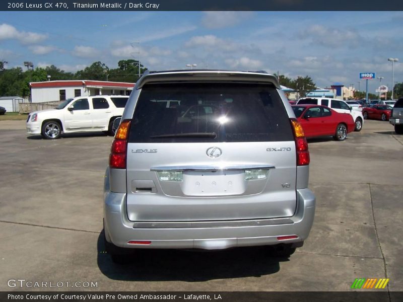 Titanium Metallic / Dark Gray 2006 Lexus GX 470