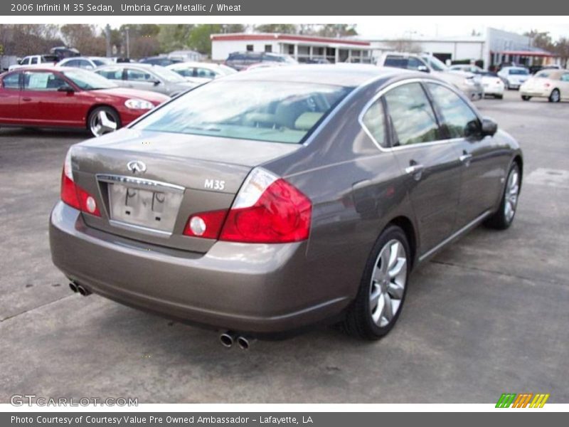 Umbria Gray Metallic / Wheat 2006 Infiniti M 35 Sedan