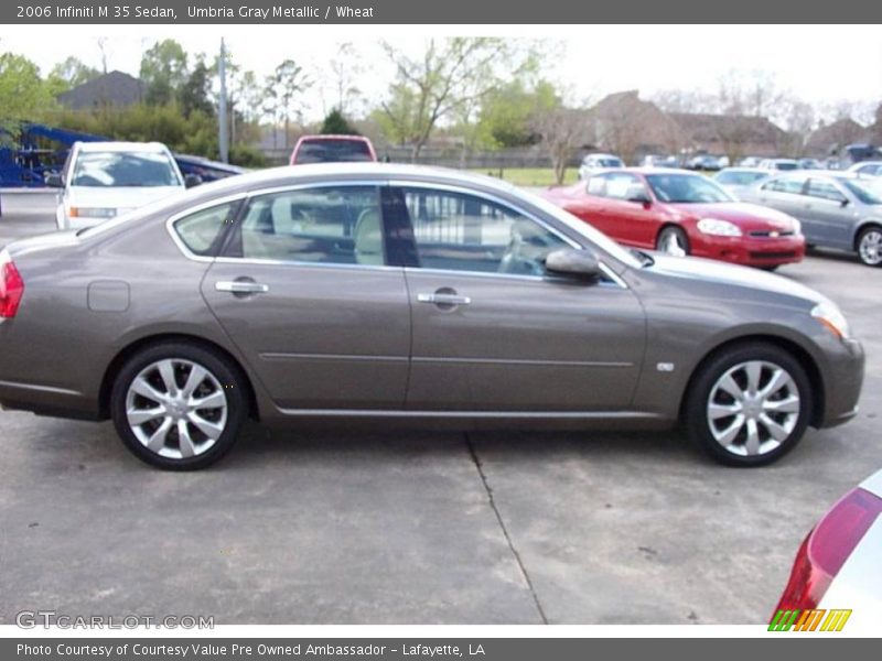 Umbria Gray Metallic / Wheat 2006 Infiniti M 35 Sedan