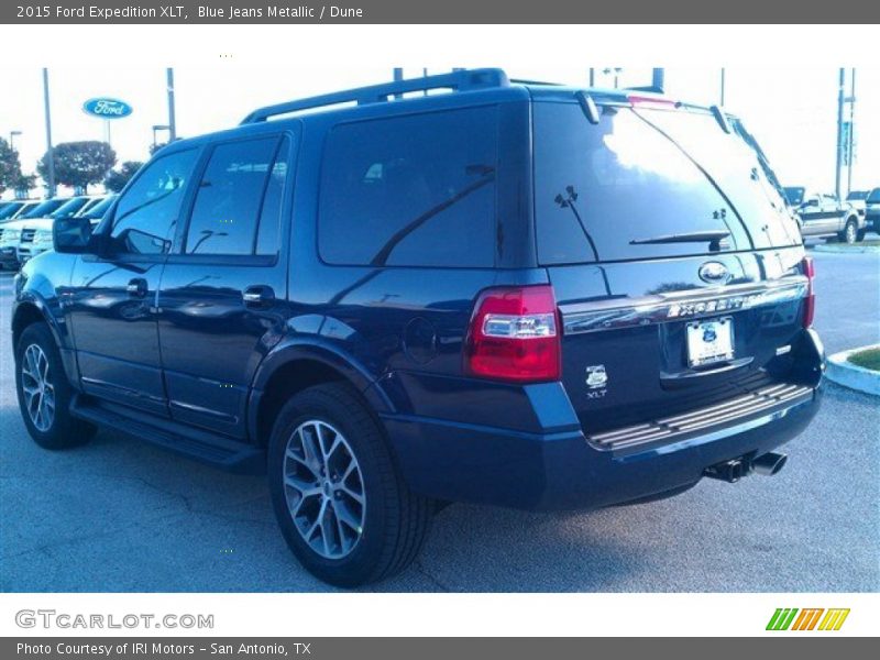 Blue Jeans Metallic / Dune 2015 Ford Expedition XLT