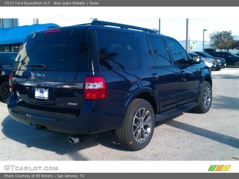 Blue Jeans Metallic / Dune 2015 Ford Expedition XLT