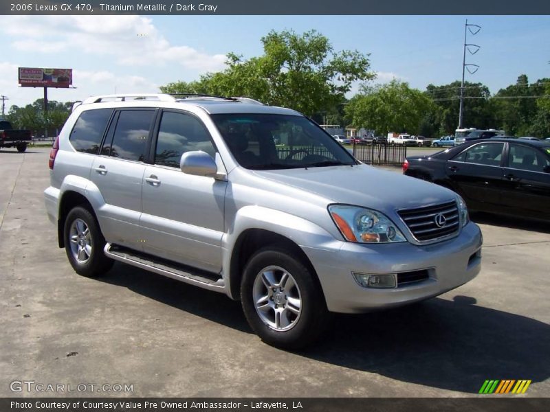 Titanium Metallic / Dark Gray 2006 Lexus GX 470