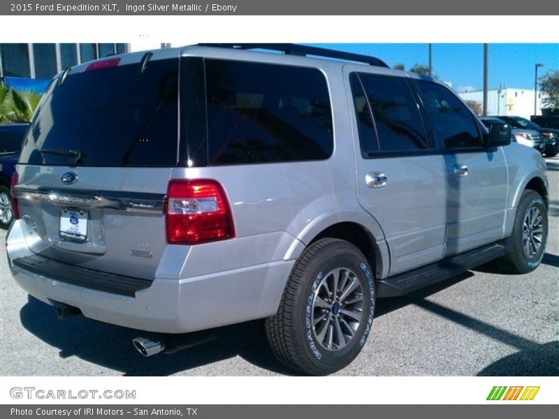 Ingot Silver Metallic / Ebony 2015 Ford Expedition XLT