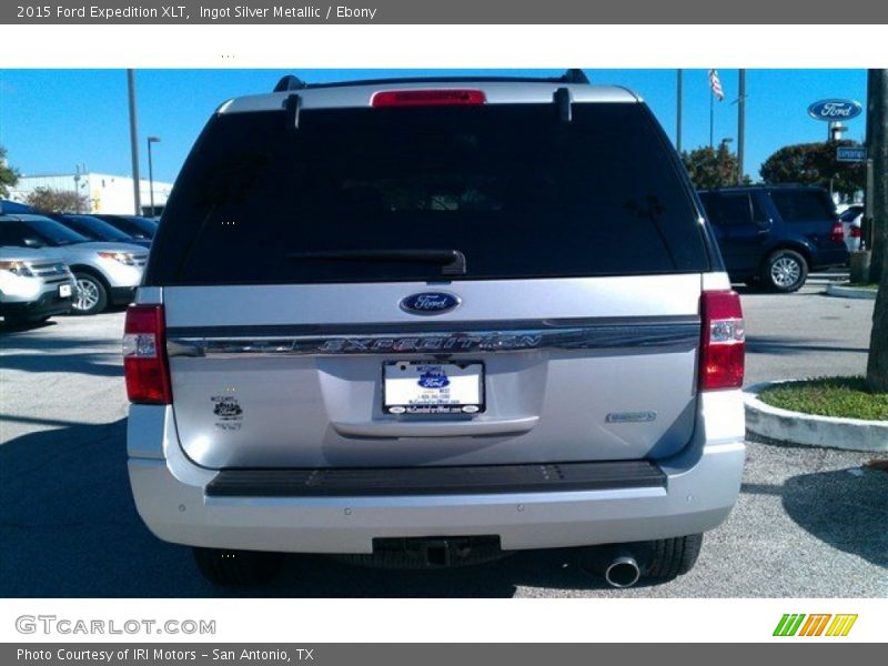 Ingot Silver Metallic / Ebony 2015 Ford Expedition XLT