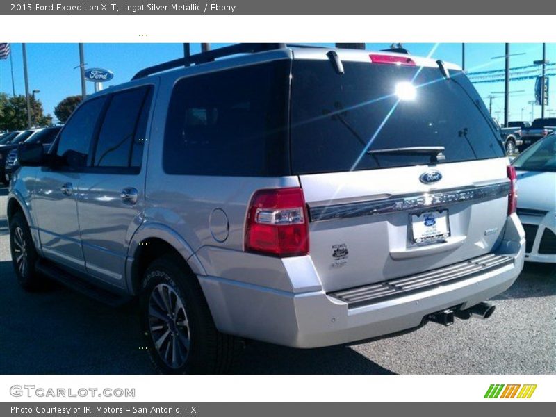 Ingot Silver Metallic / Ebony 2015 Ford Expedition XLT