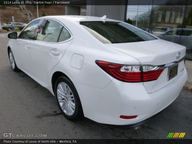 Starfire Pearl / Parchment 2014 Lexus ES 350