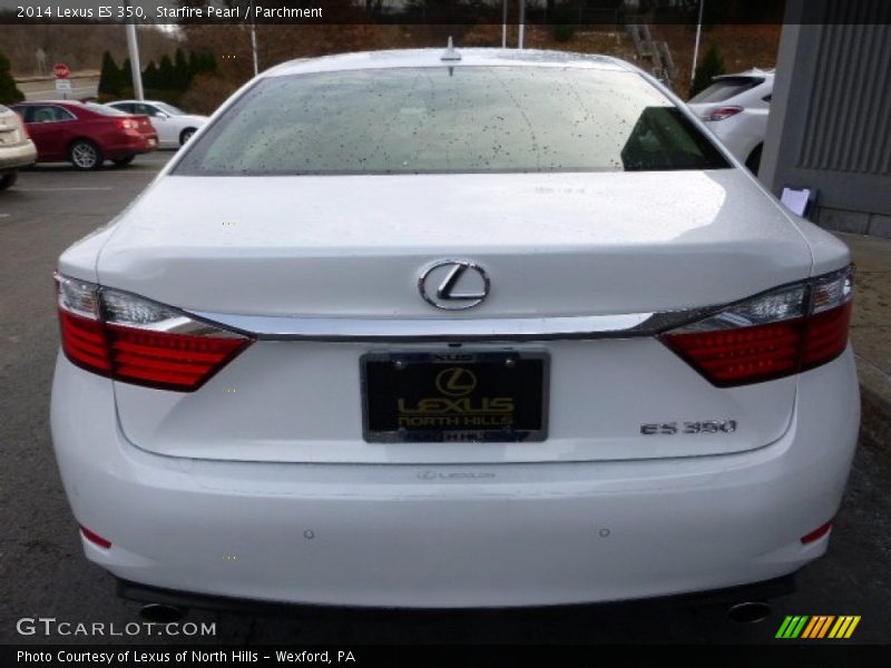 Starfire Pearl / Parchment 2014 Lexus ES 350