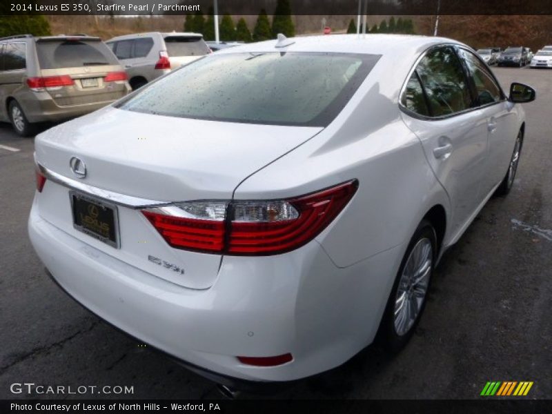 Starfire Pearl / Parchment 2014 Lexus ES 350