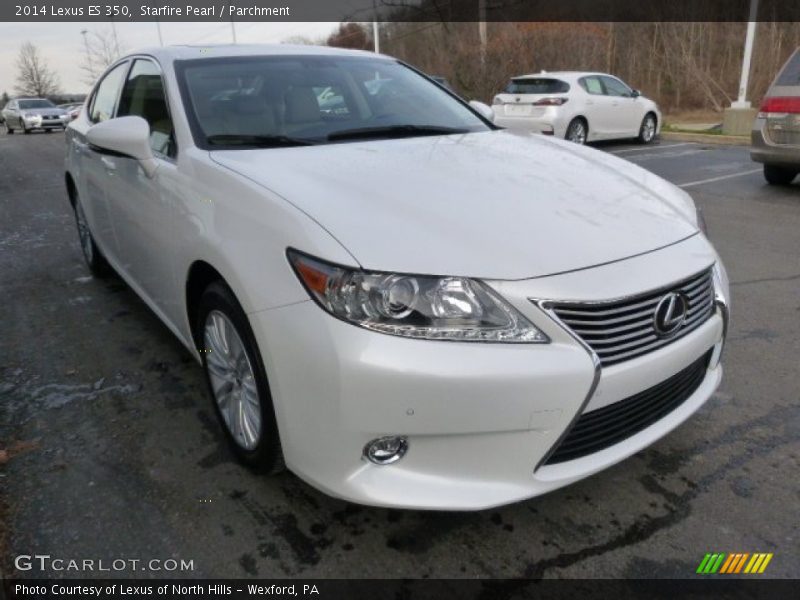 Starfire Pearl / Parchment 2014 Lexus ES 350