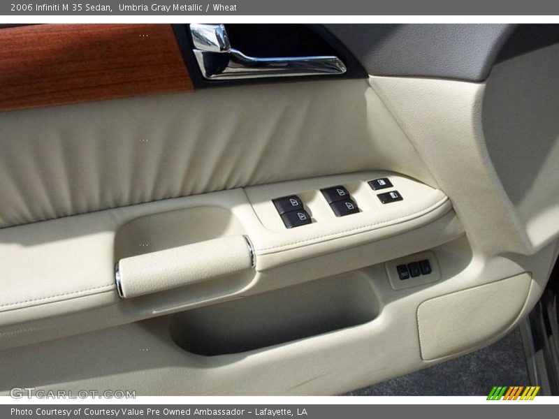 Umbria Gray Metallic / Wheat 2006 Infiniti M 35 Sedan