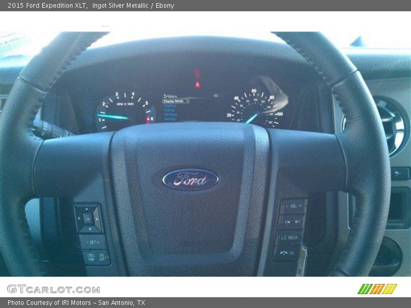 Ingot Silver Metallic / Ebony 2015 Ford Expedition XLT