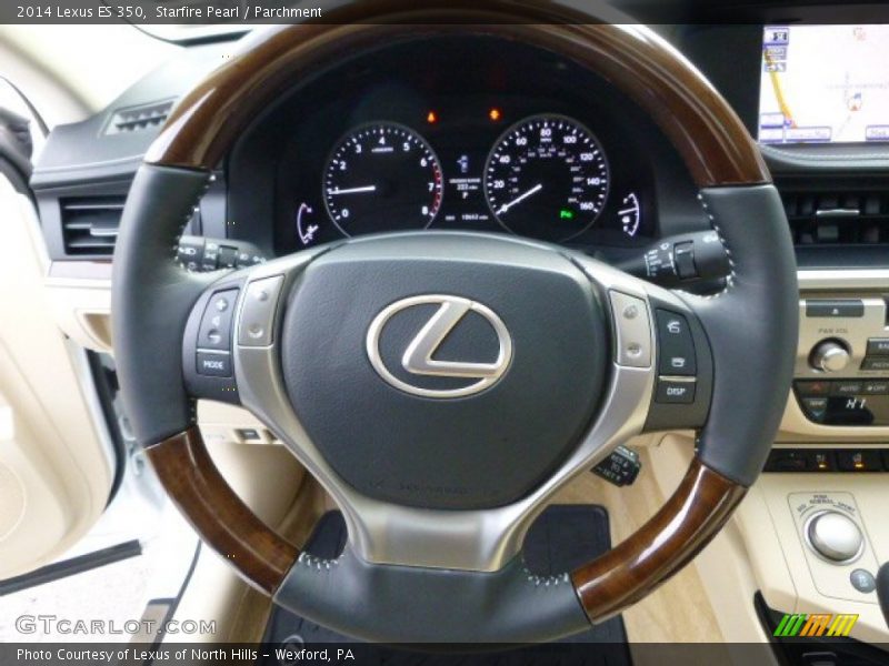 Starfire Pearl / Parchment 2014 Lexus ES 350