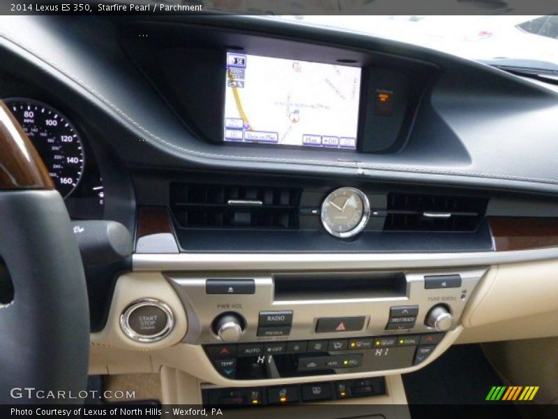 Starfire Pearl / Parchment 2014 Lexus ES 350