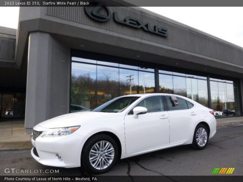 Starfire White Pearl / Black 2013 Lexus ES 350