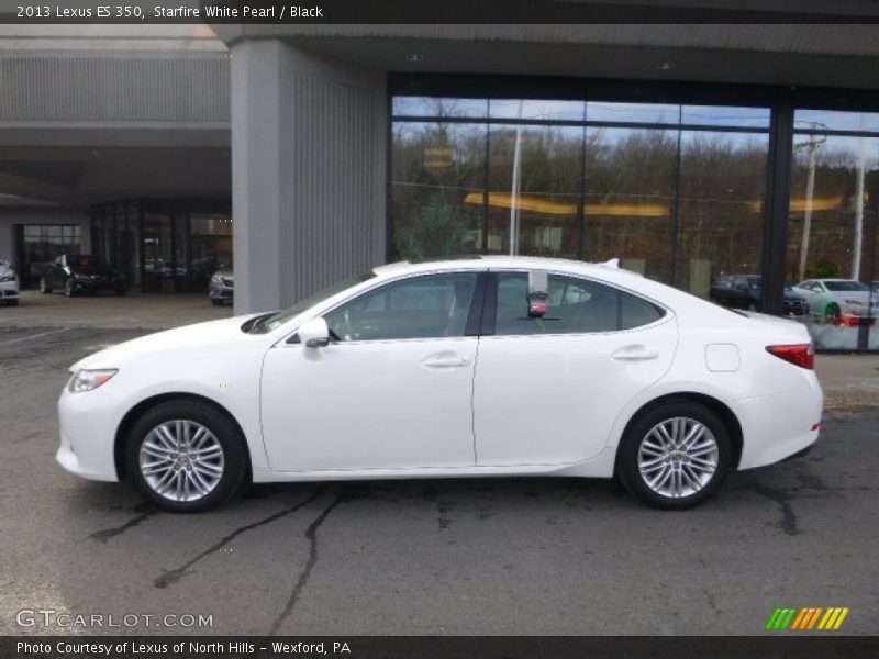 Starfire White Pearl / Black 2013 Lexus ES 350