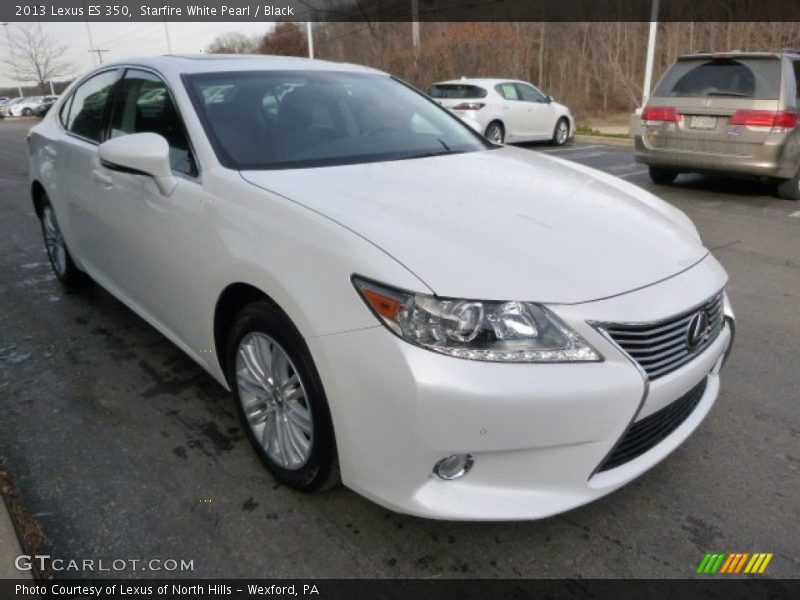 Starfire White Pearl / Black 2013 Lexus ES 350
