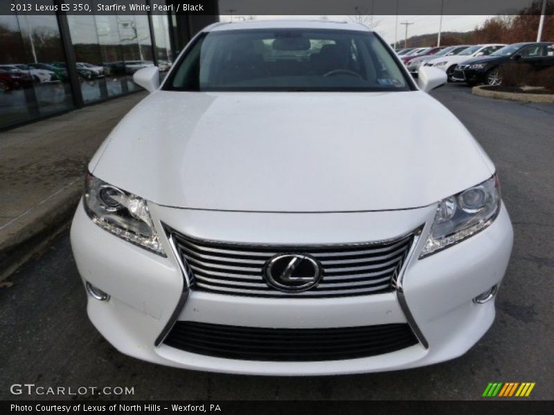 Starfire White Pearl / Black 2013 Lexus ES 350