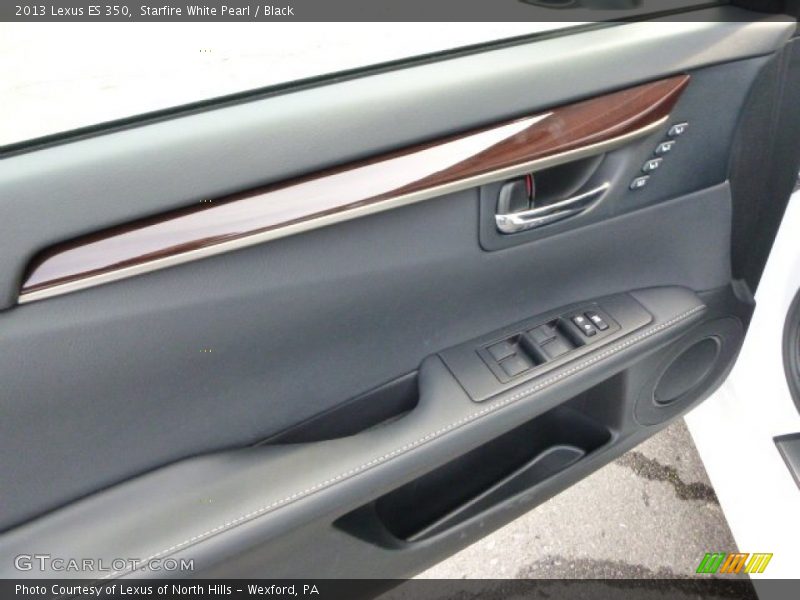 Starfire White Pearl / Black 2013 Lexus ES 350
