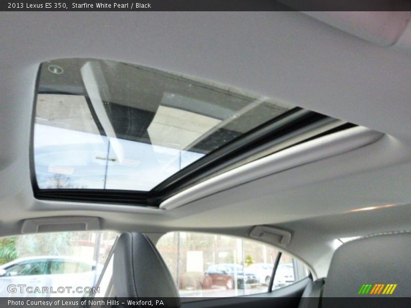 Starfire White Pearl / Black 2013 Lexus ES 350