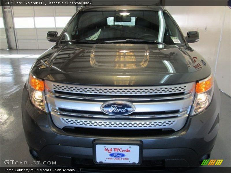 Magnetic / Charcoal Black 2015 Ford Explorer XLT