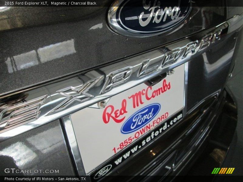 Magnetic / Charcoal Black 2015 Ford Explorer XLT