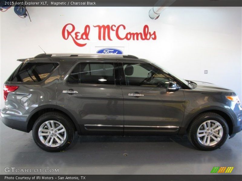 Magnetic / Charcoal Black 2015 Ford Explorer XLT