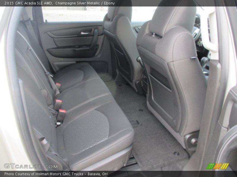 Champagne Silver Metallic / Ebony 2015 GMC Acadia SLE AWD